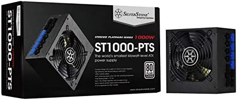 SilverStone PC電源 1000W 80PLUS PLATINUM SST-ST1000-PTS