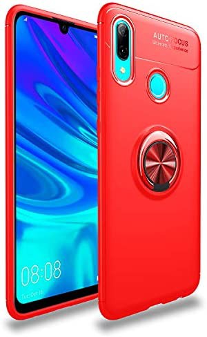 ファーウェイ Huawei nova lite 3 ケース 手帳型 リング付き huawei nova lite 3リングケー スカバー Zouzt TPU 軽量 リング スタンド 車