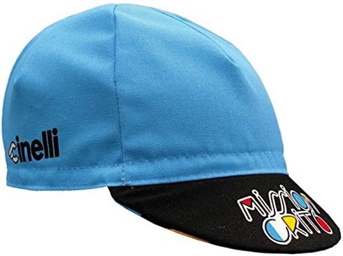 チネリ(cinelli) 自転車 ロードバイク サイクルウェア 帽子 キャップ MISSION CRIT 2019 CAP MISCRI19CAP 水色 One Size