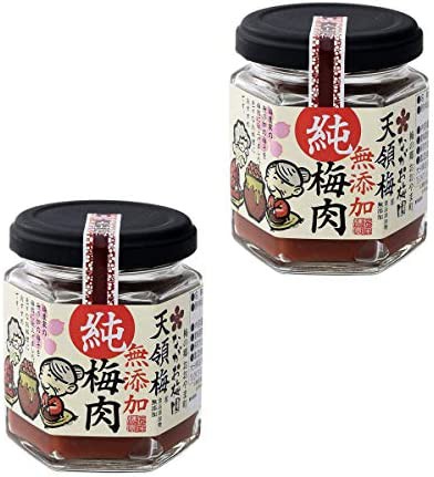 【 ながお梅園 】 天領梅 無添加 純梅肉 100g ×2個