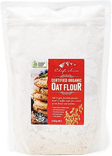 シェフズチョイス オーガニックオーツフラワー オーツ麦 粉 Organic Oat Flour (500g1袋)