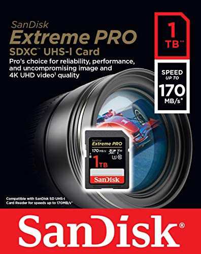 マイクロ SDカード 1TB Extreme PRO microSDXC A2 SDSQXCZ-1T00