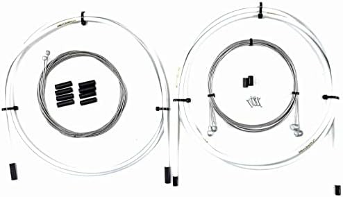 マイクロヒーロー(MicrOHERO) MTB/ROAD 両用 自転車 SUS ワイヤアウターセット ステンレス製 ブレーキワイヤ シフトワイヤ付 自転車一台