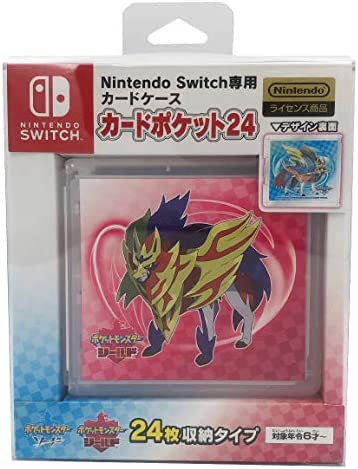 【任天堂ライセンス商品】Nintendo Switch専用カードケースカードポケット24 伝説のポケモン