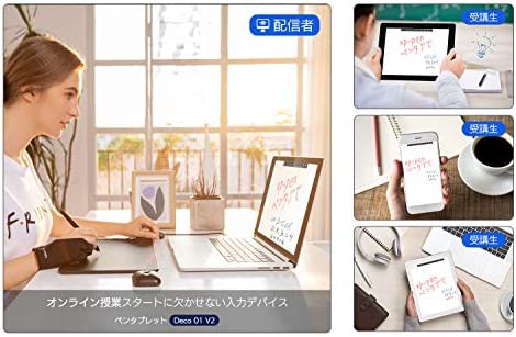 XPPen ペンタブレット Decoシリーズ 板タブ スマホ対応 絵描き