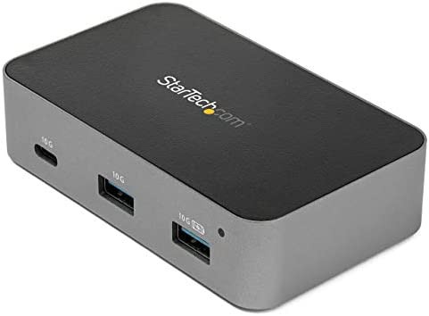 【送料無料】StarTech.com 3ポートUSB Type-Cハブ 有線LANポート 10Gbps 2x USB-A/1x USB-C 専用ACアダプタ付属 HB31C2A1CGS