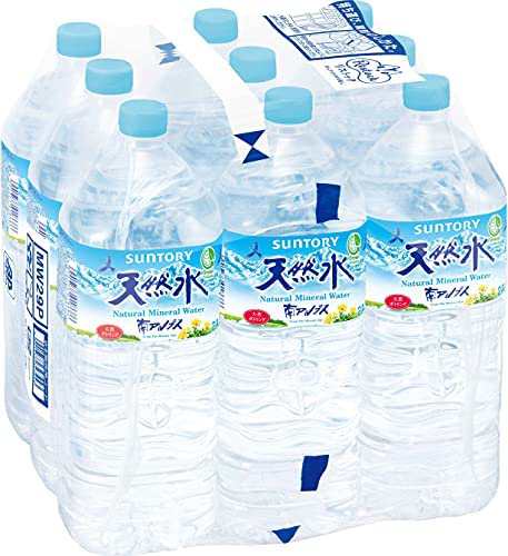 Restock サントリー天然水 シュリンクパック(エコフィルム包装) 2L ×9本