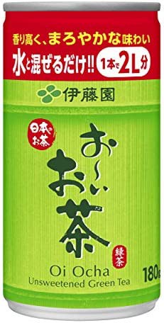 【送料無料】伊藤園 おーいお茶 緑茶 希釈用 (缶) 180g ×30本
