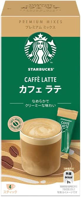 スターバックス(R) プレミアムミックス カフェ ラテ 4本入り ×6個セット