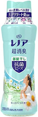 レノア 超消臭 抗菌ビーズ 部屋干しDX 花とおひさまの香り 本体 (490mL)