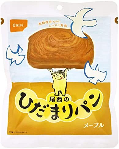 尾西食品 ひだまりパン メープル 70g×6袋 (非常食・保存食)