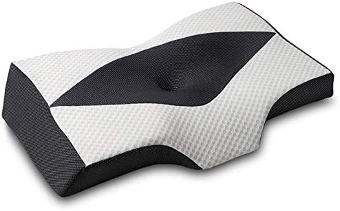 【送料無料】MyeFoam 枕 安眠 肩がラク 低反発 まくら 中空設計 頭・肩をやさしく支える 低反発枕 仰向き 横向き プレゼント 洗える 灰色