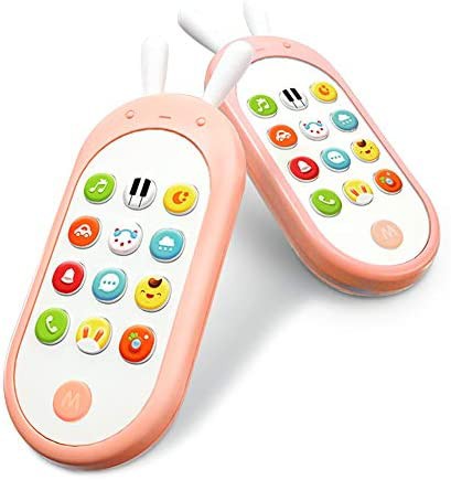 【送料無料】Richgvスマートフォン 電子玩具電話6カ月〜36カ月 赤ちゃん 幼児 子ども 幼児 おもちゃ 知育玩具 知育 学習 英語 外国語 指