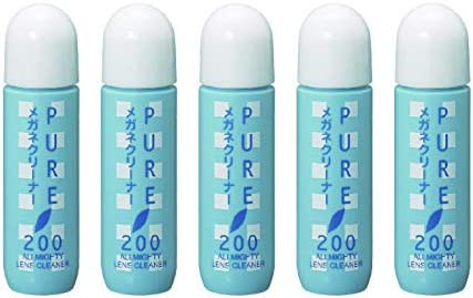 パール レンズクリーナー ピュア200 点液タイプ 日本製 12ml 5本セット