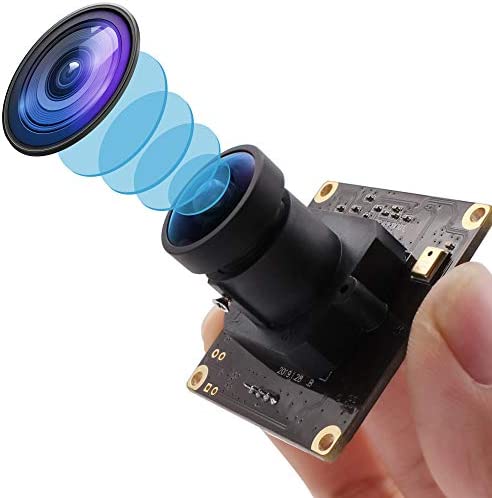 ELP カメラ 4K Usb ウェブカメラ ミニカメラ 広角170度魚眼レンズ Webカメラ フルHD 2160P 30FPS カメラ カメラ Sony IMX317/UVCサポートの通販は