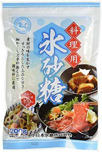 中日本氷糖 料理用氷砂糖 200g ×20個