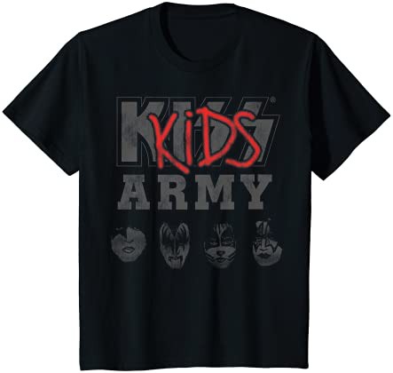 キッズ キッス KISS - KIDS Army Tシャツ