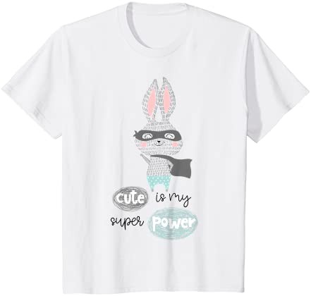 キッズ 動物のシャツ:かわいい私のスーパーパワーです: 男の子 Tシャツ