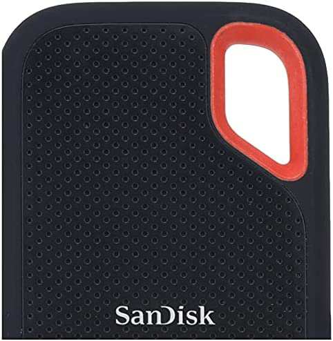 SanDisk SSD 外付け 2TB USB3.2Gen2 読出最大1050MB/秒 防滴防塵