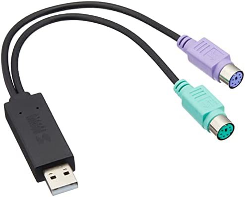 サンワサプライ USB-PS/2変換コンバータ USB-CVPS6