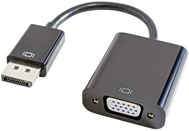 GOPPA ゴッパ DisplayPort VGA変換アダプタ 15cm ブラック GP-DPV15H/K