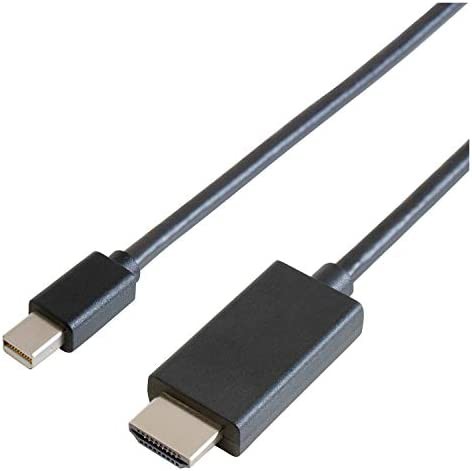 【送料無料】GOPPA ゴッパ MiniDisplayPort HDMI変換ケーブル 1m ブラック GP-MDPHD/K-10