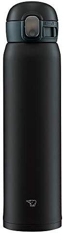 象印 (ZOJIRUSHI) 水筒 ワンタッチ ステンレスマグ シームレス 0.60L ブラック SM-WA60-BA