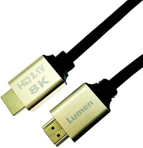 【送料無料】Lumen 伝送速度48Gbps ウルトラハイスピード HDMI Ver2.1 ケーブル【1m】8K 60p 7680x4320 カテゴリー３ LDC-8KHDMI10