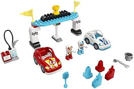 【送料無料】レゴ(LEGO) デュプロ デュプロのまち レースカー 10947 おもちゃ レーシングカー 男の子 女の子 2歳以上