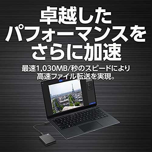 Seagate One Touch SSD 1TB USB3.2 Gen2 読出最高1030MB s PS4 PS5