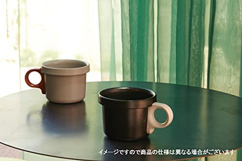 オヴジェクト 日本製 マグカップ ほうろうフックマグ 240ml ネイビー