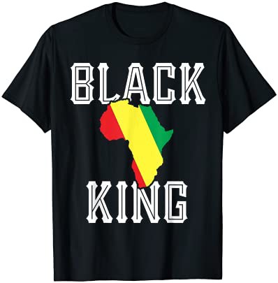 Black King Tシャツ ボーイズ キッズ メラニン プライド 歴史月 Tシャツ