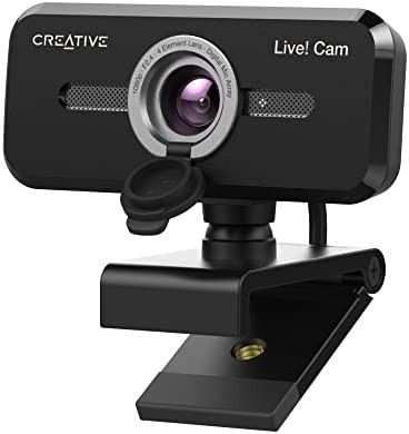 Creative Live! Cam Sync 1080p V2 テレワーク オンライン会議 webカメラ カバー付 Windows10用ノイズカットソフト付 LC-SYN18V2