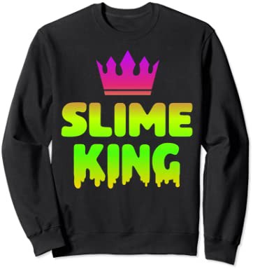 【送料無料】Slime King Birthday Party Squad Matching Outfit for Boys Men トレーナー