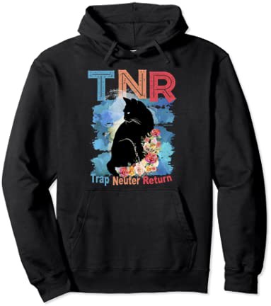 TNR Trap Neuter Return Feral Cat Advocate Cat Lover パーカー