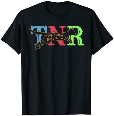 TNR Trap Neuter Return Feral Cat Advocate Cat Lover Tシャツ