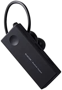 【送料無料】エレコム ヘッドセット Bluetooth 防水 (IPX5対応) 片耳 ハンズフリー通話 ブラック LBT-HSC10WPMPBK 約25×54×35 mm(突起