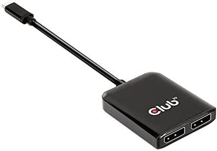 Club 3D MST Hub USB Type C to DisplayPort 4K 60Hz Dual Monitor デュアル ディスプレイ 分配ハブ (CSV-1555)の通販は 14,200円