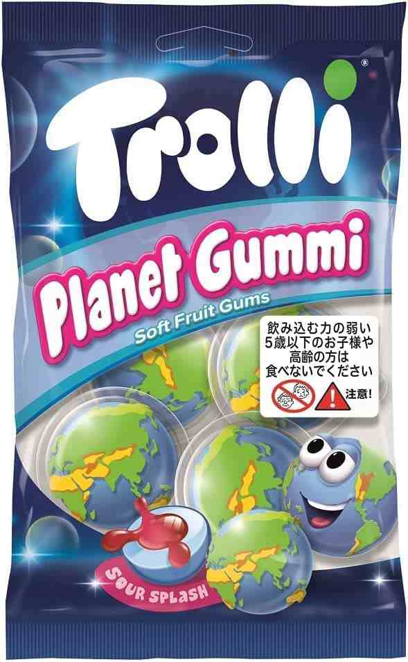 地球グミ 1袋 Trolli PLANET GUMMI トローリ プラネットグミ プラネットグミ [並行輸入品]