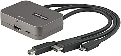 3in1 HDMIマルチ変換アダプタ／3入力（USB-C、Mini DisplayPort、 HDMI