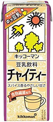 キッコーマン 豆乳飲料チャイティー 200ml×18本 お得に購入 水・ソフト