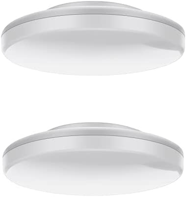 2個セット ミニLEDシーリングライト 小型LEDライト シーリングライト3畳 軽薄型 電球 60W形相当 照明器具 天井 2-6畳適用 10W 昼白色 105