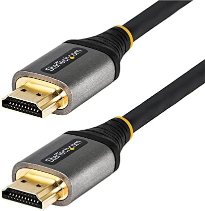 StarTech.com 8K対応HDMI 2.1ケーブル／2m／48Gbps対応ウルトラハイスピードHDMIケーブル／8K60Hz & 4K120Hz／HDR10 + eARC対応／HDMI認