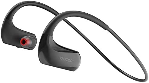 DACOM Bluetooth イヤホン スポーツ 耳掛式 ヘッドホン ワイヤレス 最大20時間連続再生 IPX7防水 汗を防ぐ 運動落ちにくい AAC タッチ式
