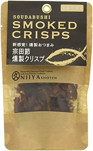 新谷商店 宗田節燻製クリスプ 生姜醤油 15g 卓抜 - ポテトチップス