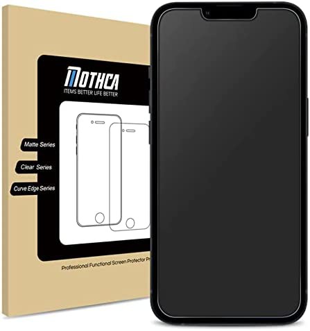 【送料無料】Mothca アンチグレア強化ガラス iPhone 13 mini対応 液晶保護フィルム サラサラ タッチ感 日本旭硝子製素材 反射防止 指紋防