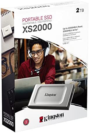 キングストン 外付け SSD 2000GB 2TB USB3.2 Gen2x2 読出最大2000MB/秒 ...