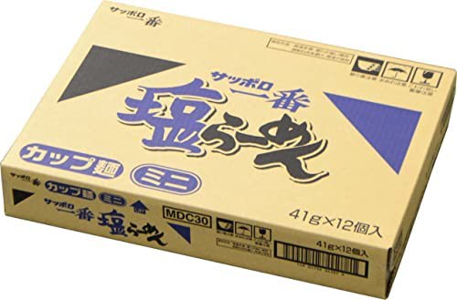 サッポロ一番 塩らーめん ミニどんぶり 41g×12個の通販はau PAY マーケット - CELFEE | au PAY マーケット－通販サイト