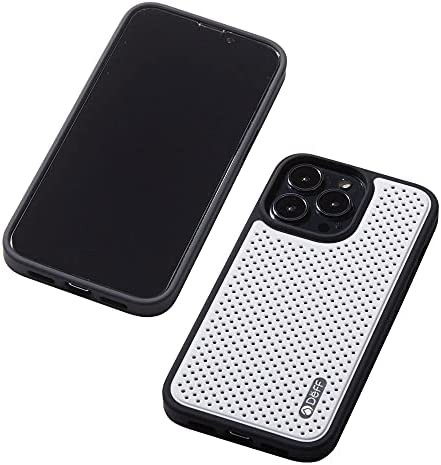 【送料無料】iPhone 13 Pro 用 Heat Sink Case CRYTONE Cool ホワイト 放熱効果の高い耐衝撃ボディのヒートシンクケース Deff ディーフ