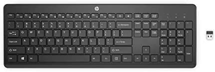 HP キーボード ワイヤレス 無線 英語配列 US配列 HP 230 ワイヤレスキーボード(型番:3L1E7AA#UUF) Mac Windows PC MacBook対応【国内正規